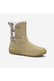 warme waterdichte snowboots sh500 leer
