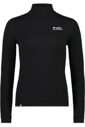cascade merino mock neck long sleeve