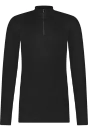 ls high neck zipper thermo shirt