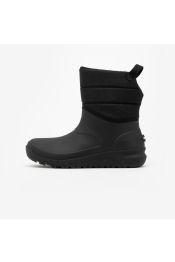 Warme en waterdichte wandellaarzen nh100 mid voor dames zwart