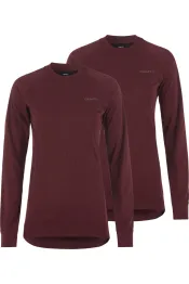 core baselayer thermo shirt dames (2 pack)