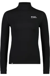 cascade merino mock neck long sleeve