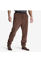 Fleece thermobroek 500 bruin