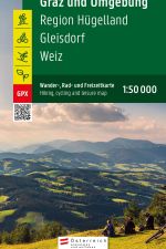 Sneeuwschoenwandelgids Fietskaart 133 Graz Umg. Hügelland Schöcklland Gleisdorf | Freytag Berndt