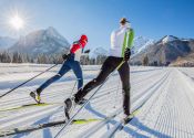 Wandelen en langlaufen aan de Achensee