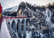 Winter met de Glacier en Bernina Express