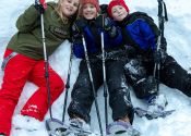 winterwandelen Familiereis Lapland Winter
